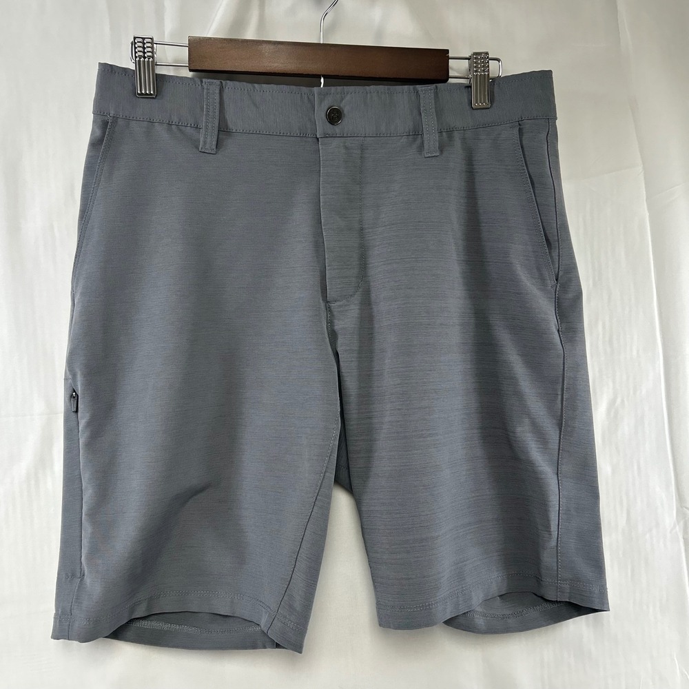 BYLT Kinetic Short Mens‎ Size M Grey Heathered Stretch Athletic Performance